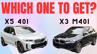 Finally Answered Which DRIVES BETTER 2024 BMW X5 40i or X3 M40i Video 1 [upl. by Kosel587]