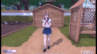 Play as Uekiya Engeika °Yandere Simulator° [upl. by Zorine]