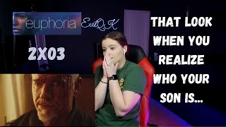 EUPHORIA 2X03 REACTION [upl. by Nnylaj]