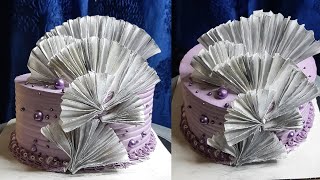 Elegant Wafer Paper Cake Designquot [upl. by Nennarb228]