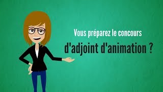 Vidéo Préparation concours adjoint animation – Carrières publiques [upl. by Sueaddaht]