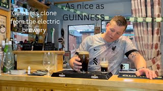 GUINNESS clone recipe from electric brewery PERFECT CLONE  Grain to glass [upl. by Iain497]