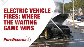 How to extinguish electric vehicle fires Where the waiting game wins [upl. by Buckie]