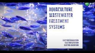 Electrocoagulation based Aquaculture Wastewater Treatment Systems  Fish farm  Prawn farm [upl. by Robillard847]