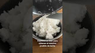 Aprende a Hacer Leche de Coco Casera [upl. by Dorrehs76]