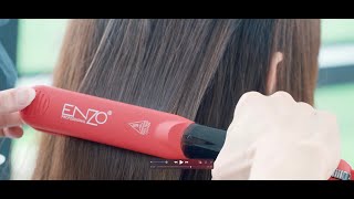 ENZO Steam Hair Straightener [upl. by Bilak]