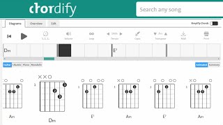 How to Get Song Chords from a Video  Chordify [upl. by Tracie823]