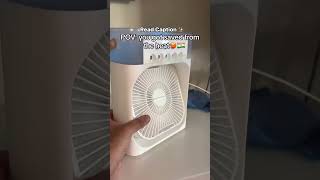 Solution for summer 🪭🤒🥵viral technology tech gadgets summergadgets minicooler miniac ac [upl. by Nida]