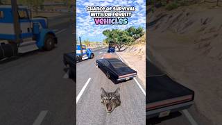 Chance of survival with different vehicles beamng beamngdrive game gameplay gaming beamngcrash [upl. by Rogerson100]