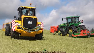 John Deere  Claas  JCB  Maissilage  Silaging Maize 2022 The Whole Story [upl. by Talya400]