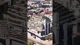 Why is there a Huge Bunker in the middle of Hamburg WorldWar2 Bunker UrbanPlanning Hamburg [upl. by Kcirtap670]