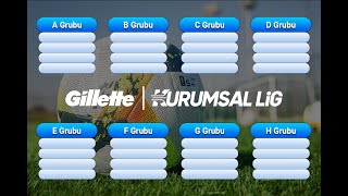 Gillette Kurumsal Futbol Lig 2024 Sonbahar Kura Çekimi [upl. by Dunton]