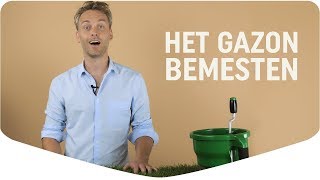 Je gazon bemesten hoe en waarom [upl. by Brande]