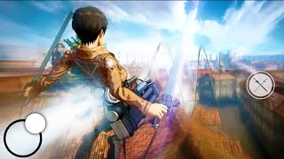 Top 10 Attack on Titan Games For Android Good Graphics [upl. by Armando624]