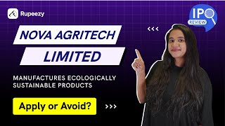 Nova Agritech Limited IPO  Nova Agritech IPO Review  IPO News Latest [upl. by Rubinstein]