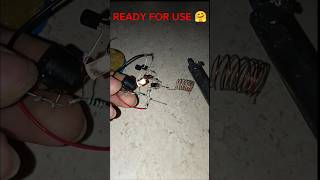 WIRELESS TESTER MAKING bc547 transistor mosfet newproject youtubeshorts viralshorts [upl. by Duleba]