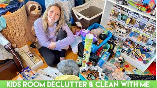 Hoarders ❤️ Kids Room Extreme DeClutter Part 2  Clean with Me Motivation [upl. by Kandy787]