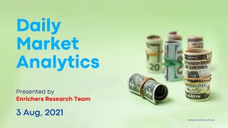 Daily Market Analytics  3rd of August 2021 [upl. by Kalil160]