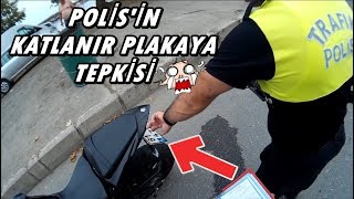 POLİSİN Katlanır plakaya TEPKİSİ  R25 KATLANIR PLAKA [upl. by Haneen]