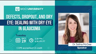 Defects Dropout and Dry Eye Dealing with Dry Eye in Glaucoma [upl. by Natal]