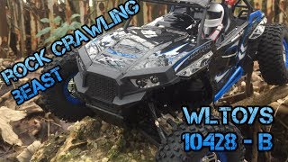 WLtoys 10428 B  BEST ROCK CRAWLER YET [upl. by Thorrlow]