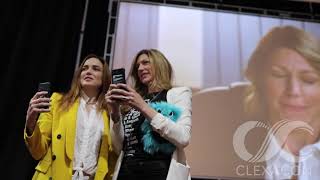 ClexaCon 2019  Behind the Scenes with Jes and Caity [upl. by Gildea]