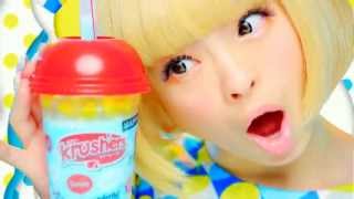 Kyary Pamyu Pamyu ♪ Kura Kura ☆ KFC Krushers CM [upl. by Annaerdna715]