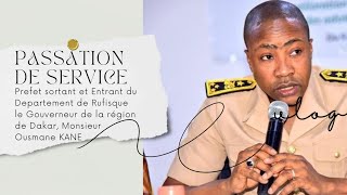 Passation de Service à Rufisque Discours du Gouverneur de Dakar avec les Préfets Entrant et Sortant [upl. by Norel935]