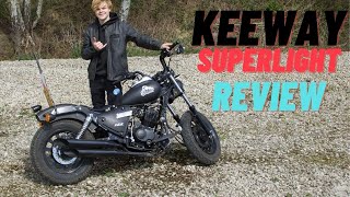 Keeway Superlight 125 Review [upl. by Onateyac687]