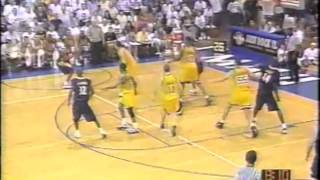 1996 Cal Basketball defeats Iowa 7559 at the Maui Invitational [upl. by Mima762]