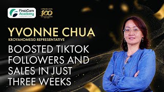 Boosted TikTok Followers And Sales In Just Three Weeks  Yvonne Chua [upl. by Nirihs523]