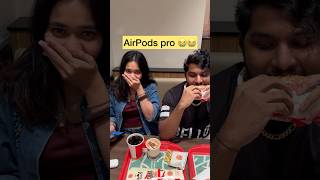 airpods 2024 foryou food funnycomedy masti trend bloopers [upl. by Dowling573]