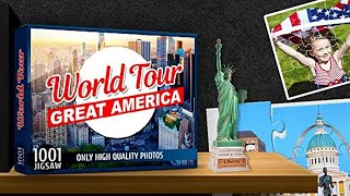 1001 Jigsaw World Tour Great America Trailer [upl. by Namie]