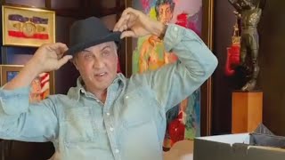 Sylvester Stallone explains the history of the Rocky Balboa fedora [upl. by Uriia687]