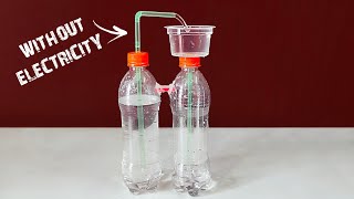 How to make Automatic water Fountain Without Electricity  Nonstop water Fountain  Science Project [upl. by Caravette527]