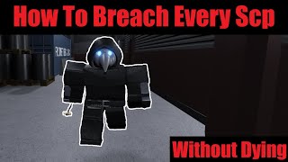 How to Breach every Scp in Scp Roleplay without dying Scp Roleplay DECEMBER UPDATE quotNew Eraquot [upl. by Ecnarretal]