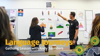 Language Journeys Gathang Lesson with Andy Saunders [upl. by Ahoufe]