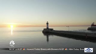 BEACON OF HOPE Duluth lighthouse restored after being vandalized [upl. by Rame]