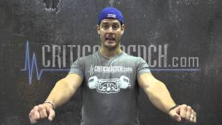 How to Breathe for Bench Press Reps Part 2 [upl. by Milburt60]