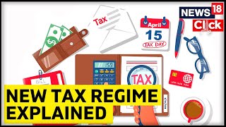 New Tax Regime  New Tax Slab 2023 24  New Tax Structure  Budget 2023  English News  News18 [upl. by Nikkie]