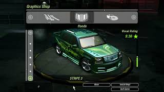 escalade speed build nfs underground 2 [upl. by Binah]