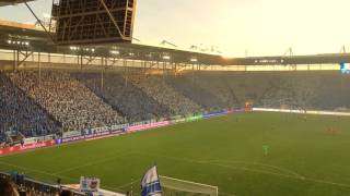 Wechselgesänge beim Jubiläumsspiel quot50 Jahre FCMquot 1 FC Magdeburg  1 FSV Mainz 05 II [upl. by Ivens]