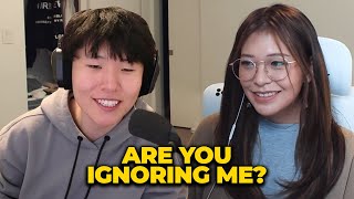 Miyoungs Reaction to Toast Ignoring Her [upl. by Hourigan]