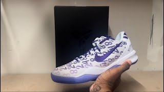 Nike Kobe VIII Protro “Court Purple” EARLY Sneaker Review [upl. by Eicart]