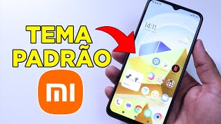 Como voltar para o tema padrão de qualquer Xiaomi [upl. by Ares842]