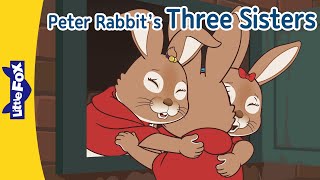 Flopsy Mopsy and CottonTail l Meet a Hungry Badger  Peter Rabbits Sisters Little Fox [upl. by Eselehs]