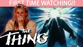 THE THING 1982  FIRST TIME WATCHING  MOVIE REACTION [upl. by Salomon]