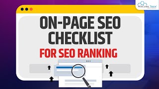 On Page SEO Checklist  Optimize Every Page on Your Site Ultimate Guide [upl. by Belicia]