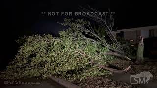 09092023 Fort Worth TX  Trees Down From Severe Thunderstorm [upl. by Aihseyk]