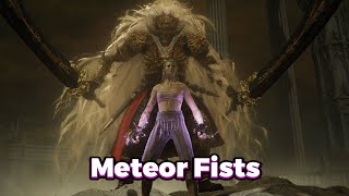 Meteor Fists  No Hit Promised Consort Radahn  Cinematic Elden Ring [upl. by Carmita726]